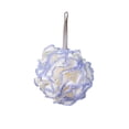 thumbnail image 2 of Lace Edges Bath Double Layer Bath With Hook Multiple Colors Optional Super Soft-friendly Bath Holiday Gift, 2 of 6