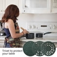 thumbnail image 2 of Silicone Trivets for Hot Pots and Pans Silicone Trivet Mat Set with 3 Carved Patterns Hot Pot Holder Hot Pads Kitchen Pans and Pots Set Hot Pads Pot Holders, 2 of 4