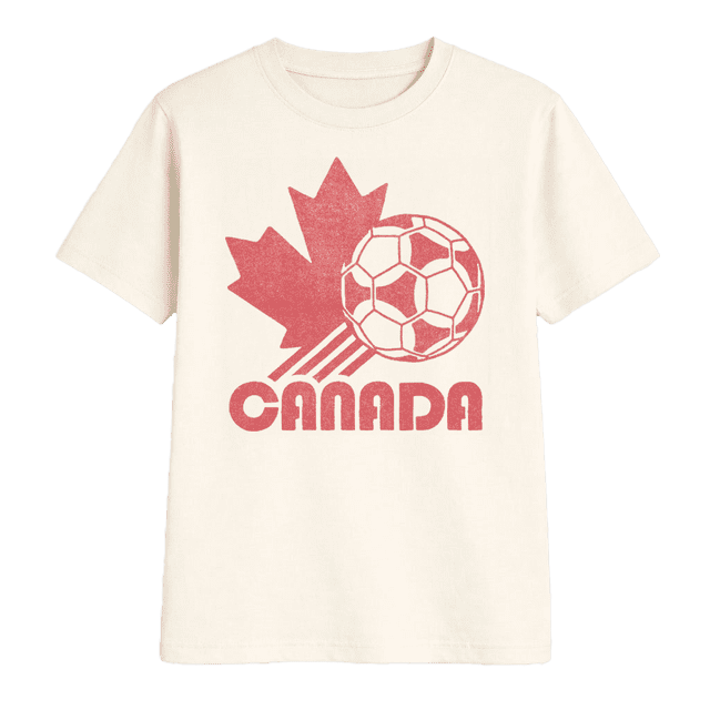 Goal Rush Apparel Canada Maple Leaf Soccer T-Shirt