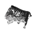 thumbnail image 1 of Belly Dance Waist Chain Black Silver, 1 of 9