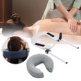 thumbnail image 4 of lionlar Massage Table Face Down Pillow Comfort Practical Premium Face Cradle Cushion Light Gray, 4 of 8