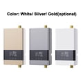 thumbnail image 4 of Instant Water Heater 3000W Electric Tankless Water Heater Wall-Mounted with LED Display Temperature Adjustment Remote Control for Home Kitchen Bathroom, 4 of 6