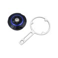thumbnail image 2 of Thinsony 2pcs Métal R1200RT R1200GS ADV Aventure 05-13 Bouchon de Moteur Couvercle Construction Durable Bleu, 2 of 6