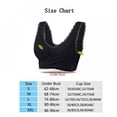 thumbnail image 2 of MesaSe Women Front Cross Side Buckle Bra Wireless Lace Breathable Bra Intimates Without Steel Ring, 2 of 7