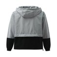 thumbnail image 3 of Qiylii Veste de Pluie Pliable pour Femmes Coupe-Vent à Capuche, 3 of 8