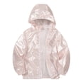 thumbnail image 1 of Manteau de Pluie pour Filles Coupe-Vent Léger avec Capuchon, 1 of 3