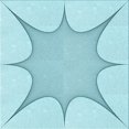 thumbnail image 1 of Ahgly Company Machine Washable Indoor Square Transitional Electric Blue Area Rugs, 7' Square, 1 of 7
