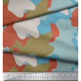 thumbnail image 2 of Soimoi Rayon Fabric Multicolor Camouflage Print Sewing Fabric Yard 42 Inch Wide, 2 of 3