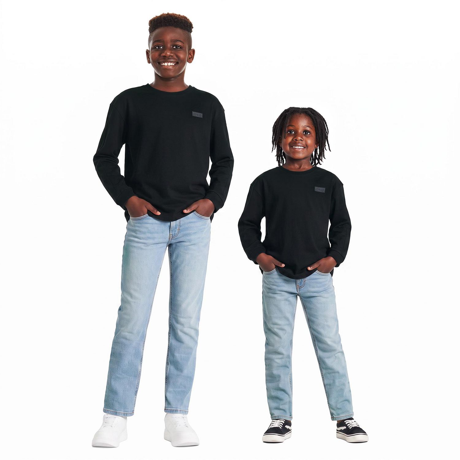 George Boys' Oversized Long-Sleeve T-Shirt