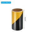 thumbnail image 2 of Unique Bargains Reflective Tape, 4 Inch x 10 Ft Waterproof Safety Adhesive Tape for Trailers, Black Yellow, 2 of 6