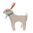thumbnail image 2 of HOLIDAY TIME GRAY DEER ORNAMENT, 2 of 5