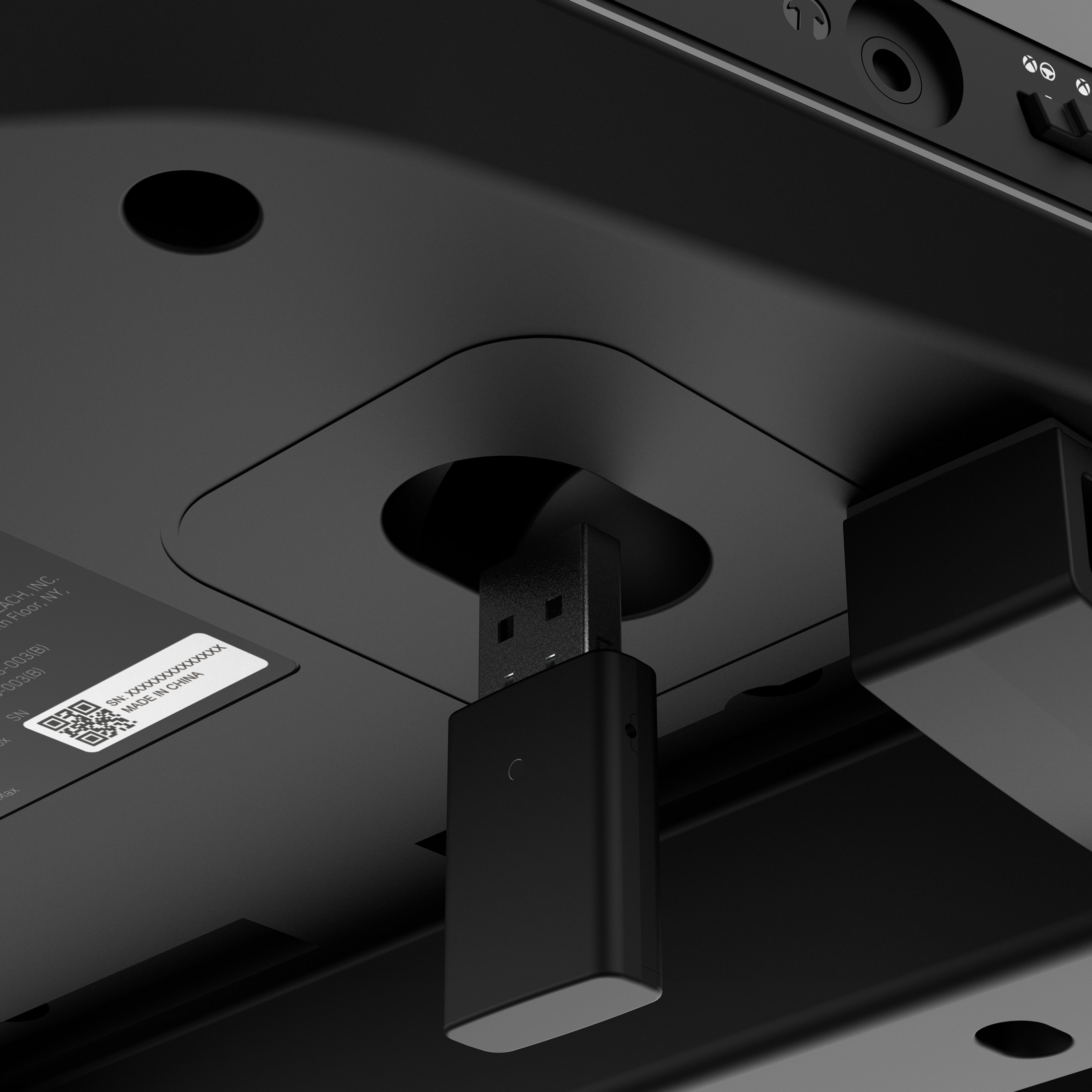 Système de volant de course sans fil Turtle Beach Racer (Noir) - Sous licence officielle pour Xbox Series X|S, Xbox One et Windows - Design complet, connexion sans fil fiable, jusqu'à 30 h d'autonomie