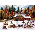 thumbnail image 4 of Buffalo Games - Le puzzle Americana - Vermont Maple Tree Tappers - en 500 pièces, 4 of 5