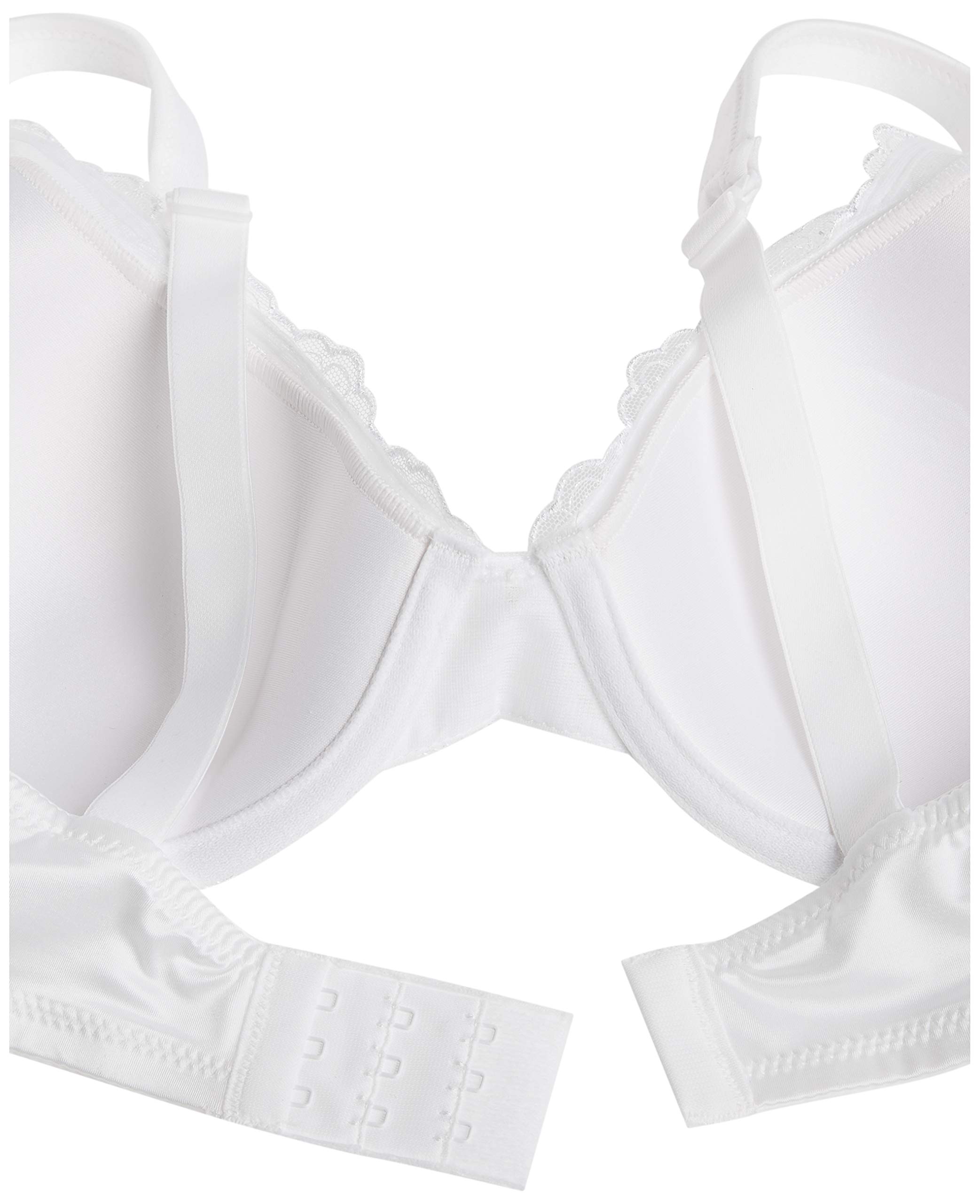 Playtex Secrets 4513 Feel Gorgeous Embroidered Underwire Bra, Size 42C White Embroidery