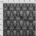 thumbnail image 3 of oneOone Polyester Spandex Black Fabric Damask Sewing Craft Projects Fabric Prints By Yard 56 Inch Wide, 3 of 4