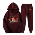 thumbnail image 1 of TIMIFIS Survêtement pour Homme 2 Pcs à Capuche, Ensemble de Sport Athlétique, Chandail à Enfiler Décontracté pour Course, Jogging, Ensemble de Tenue de Sport SetsFall, 1 of 9