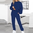 thumbnail image 2 of Ensembles 2 Pcs pour Femmes Pantalons Ensembles Décontractés 2 Pcs Manches Longues Hauts Amples Pantalons Longs Col Rond Ensembles Chandails en Molleton Tenues pour Femmes Ensembles 2 Pcs Sexy, 2 of 8