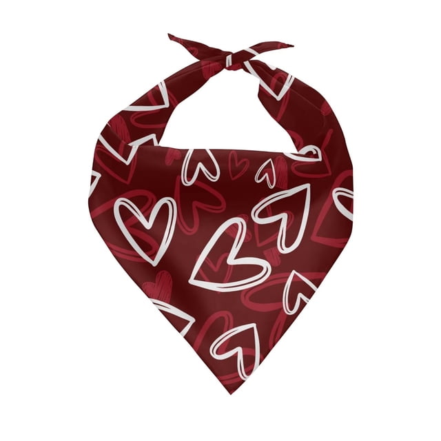 Fridja Gifts for Women Patrick's Day Holiday Dog Scarf Adjustable Pet Handkerchief