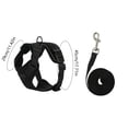 thumbnail image 3 of Yunuuuoa Adjustable Pet Harness Leash Set Soft Breathable Mesh Vest Walking Gear for Cats and Dogs Escape Proof Reflective Padded Control for Outdoor Travel Training, 3 of 6