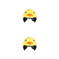 thumbnail image 2 of Baohd Bonnets pour Animaux de Compagnie Chapeaux Durs Poules Costumes Réglables Accessoires Couvre-Chef Volaille Oiseau Canard Jaune 2Set, 2 of 6