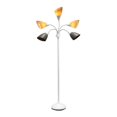 thumbnail image 3 of Simple Designs Lampadaire à col de cygne réglable à 5 lumières, 3 of 9