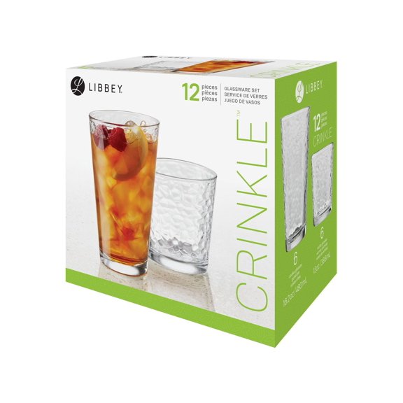 Ensemble de Verres Crinkle