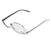 Makeup Reading Glasses Magnifying Single Flip Up Lens Cosmetic Reading Glasses With Eyeglass Case For Women