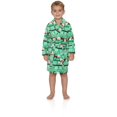 thumbnail image 2 of Intimo Peignoir Garçon Vert Robe de Père Noël Vêtements de Nuit de Vacances, 2 of 6