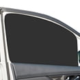 thumbnail image 3 of AMERTEER 2Pcs Car Window Sun Shade Privacy Magnetic Car Window Curtain Breathable Sun Protection Front and Rear Window  for Baby Sleeping Car Interior Accessories for Most Cars, 3 of 11