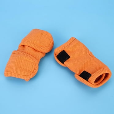 Pet Joint Support, 2pcs Comfortable Cat Leg Brace Pads Dog Leg Brace, For Pet Recovery Orange L