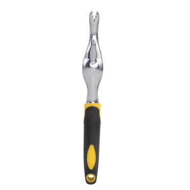 Manual Weeder Fork Handheld Gardening Weeding Tool with Ergonomic Handle Weed Puller Weed Removal Cutter for Garden Lawn Yard
