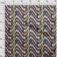 thumbnail image 2 of oneOone Soie Tabby Tissu Rayé & Chevron Ikat Décor Tissu Imprimé BTY 42 Pouces de Large, 2 of 4