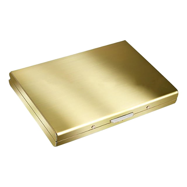 Stainless Steel Credit Card Holder Wallet | Rfid Blocking Metal Card Case | Slim Compact Storage for Cards and Cash | Everyday Carry Organizer for Men and Women