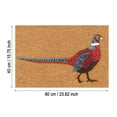 thumbnail image 3 of Tapis d'Entrée en Fibre de Coco Tapis d'Extérieur Tapis de Printemps pour la Maison Rectangulaire Tapis de Bienvenue Paillasson de Porte d'Entrée Extérieur pour l'Entrée de la Maison Extérieur, Imprimé Faisan à Longue Queue 16x24 Pouces, 3 of 7