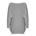 thumbnail image 2 of Birdeem Robe d'Été pour Femmes, Grande Taille, Ample, à Manches Longues, Épaules Dénudées, 2 of 5