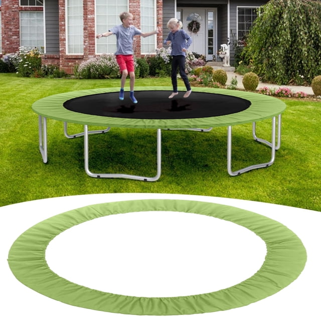 PUREKKI Coussinet de Trampoline 38 Po, Coussin d'Enveloppement de Trampoline Résistant aux Déchirures, Housse Ronde pour Ressort de Trampoline - Coussinet de Remplacement pour Trampoline