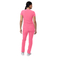 thumbnail image 2 of Adar Addition Go-Basic Scrub Set For Women - Slim V-Neck Scrub Top & Skinny Cargo Scrub Pants, 2 of 7