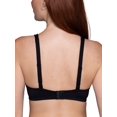 thumbnail image 2 of Vanity Fair Womens Body Caress Full Coverage Wirefree Bra, 34B, Midnight Black, 2 of 5