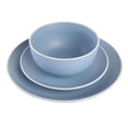 thumbnail image 3 of Tia Mowry 12 Piece Stoneware Dinnerware Set, Blue, 3 of 5