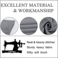 thumbnail image 3 of Valance Curtain For Kitchen Black Out Window Curtains For Living Dining Room Window Valance 57×18inches, 3 of 8