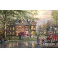 thumbnail image 2 of Thomas Kinkade - "Hometown Firehouse" - 1000 Pc Casse-tête, 2 of 2