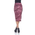 thumbnail image 3 of White Mark Jupe Crayon Midi pour Femme, 3 of 3