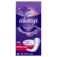thumbnail image 3 of Always Anti-Tassement Xtra Protection Protège-Dessous Quotidiens, Longueur Extra Longue, Sans Parfum, 3 of 12