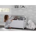 thumbnail image 4 of Delta Children MySize Coffre à Jouets de Luxe Coffre de Rangement pour Chambre d'Enfant, Bianca Blanc, 4 of 5
