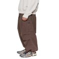 thumbnail image 4 of Men‘s Wild Cargo Pants Combat Tactical Work Multi Pockets Army Military Trousers with Elastic Waist Drawstring, 4 of 6