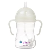 b.box Sippy Cup with Weighted Straw. Drink from any Angle, Leak Proof, Spill Proof, Easy Grip. BPA Free, Dishwasher Safe. For Babies 6m+ to Toddlers (Glow in the Dark, 8oz)