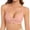 Pink, variant on HNMKIU Plus Size Bras for Women Bra Without Underwire V Neck Comfort Soft Bra Push Up Seamless Bra Lightly Padded For A Feel Fit Bralette Women