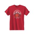 thumbnail image 1 of Hanes Mens Graphic Tee, 3XL, Camping/Deep Red, 1 of 1