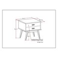 thumbnail image 5 of Allora Table d'Appoint en Bois Massif, Brun Auburn, 5 of 5