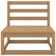 thumbnail image 2 of vidaXL 3 Piece Garden Lounge Set Honey Brown Solid Pinewood, 2 of 4